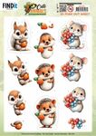 Uitdrukvel - Berrie's Beauties - Cute Animals - Forest Friends