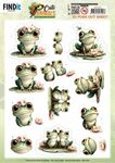 Uitdrukvel - Berrie's Beauties - Cute Animals - Frogs