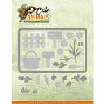 Snijmal - Berrie's Beauties - Cute Animals - Garden Scene