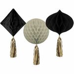 Folat - Honeycombs - Creme Noir - Set 3st