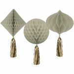 Folat - Honeycombs - Creme Rose - Set 3st