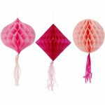 Folat - Honeycombs - Perfect Pink - Set 3st