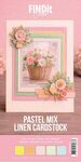 Linnenkarton 4K - Pastel Mix - 75vel