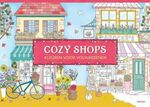 Kleuren voor Volwassenen - Cozy Shops - 22 extra grote kleurplaten