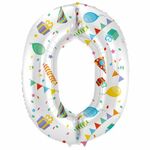 Folat - Joyful Party - Folieballon 86cm - Cijfer 0