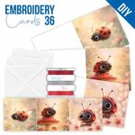 Stitch and Do - Embroidery Cards 36 - Ladybug