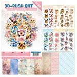 3D Uitdrukboek 63 - Floral and Wildlife Collection - A4