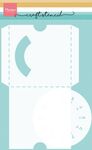 Marianne design Craft stencil Turning Wheel - PS8196 A5