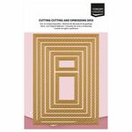 Vaessen Creative - Snij- en embossingmallen - Postzegels - 7st