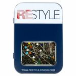 Restyle - Glaskopspelden - 32mm x 0.6mm - Blikje 500 stuks