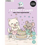 Creative Craftlab - Cozy & Cute Colouring Book - Friendz Cuties - A6