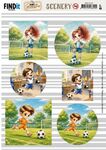 Scenery - Berrie's Beauties - Football Champions - A4