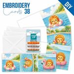 Stitch and Do - Embroidery Cards 38 - Sweet Summer Lion
