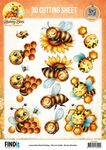 Knipvel - Berrie's Beauties - Sweet Honey Bees - Golden Garden 