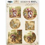 Scenery - Berrie's Beauties - Happy Gnomes - A4