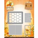Snijmal - Berrie's Beauties - Sweet Honey Bees - Bee Happy Windows