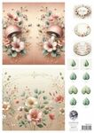 Fairybells - Roze C - Combi knipvel voor pop-up en decoupage