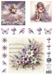 Fairybells - Lila B - Combi knipvel voor pop-up en decoupage