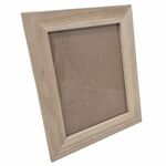 SL747 Fotolijst recht paulownia dik groot + glas 299x354x15mm