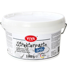 Viva Decor - Structuurpasta Grof - Wit - Emmer 3800g