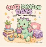 Findit - Coloring Book - Cozy Dragon Days - Cozy & Comfy