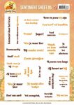 Uitdrukvel - BB - Sweet Honey Bees - Sentiment Sheet NL