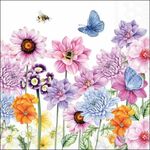 13320430 Decoupage servetten - Sweet Flowers - 5st