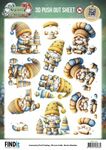 Uitdrukvel - Berrie's Beauties - Happy Gnomes - The Tiny Baker