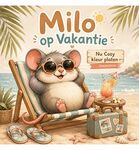 Joep by Carla - Milo op Vakantie - 12 kleurplaten - 14x14cm