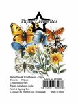 Paper Favourites - Die-cuts - Butterflies & Wildflowers - 23st