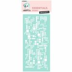 Creative Craftlab - Mask Stencil - Geometric - 10x21cm