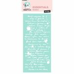 Creative Craftlab - Mask Stencil - Script - 10x21cm