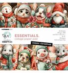 CCL Collage Paper Pad - Classic Christmas - 36 vellen