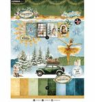 SL Die-cut Designer Paper Pad - Christmas Forest - A4
