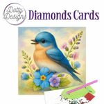 Dotty Designs - Diamonds Cards - Bluebell Garden Songbird