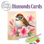 Dotty Designs - Diamonds Cards - Blush Blossom Sparrow