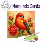 Dotty Designs - Diamonds Cards - Scarlet Rose Songbird