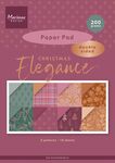 Marianne design Pk9223 Paperbloc - Christmas Elegance - A4