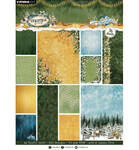 SL Designer Paper Pad - Christmas Forest - A4 - 36vel