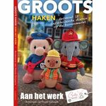 Boek - Groots Haken 6 - Aan het werk - 12 dieren