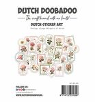DDBD - Sticker Art - Whispers of Words - Postage Stamps