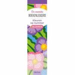De mooiste boekenleggers - Kleuren op nummer - Bloemen