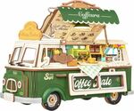 Tgs07 Robotime bouwpakket - Leo's Coffee Truck