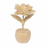 Hd107 Decopatch figuur - Poinsettia in Pot - 12x10x18,5cm