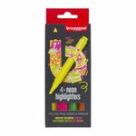 Bruynzeel - Highlighters Set - Neon - 4 kleuren