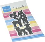 Marianne design Cr1740 Craftable snijmal - Punch die XL- deer