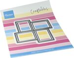 Marianne design Cr1738 Craftable snijmal - Stamp layout square
