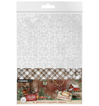 SL Acetate Sheets - Cottage Christmas - Plaid & Snow