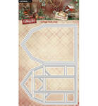 SL Snijmal - Cottage Christmas - Cottage Barn Card