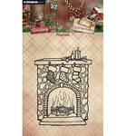 Studiolight - Stempel - Cottage Christmas - Fireplace